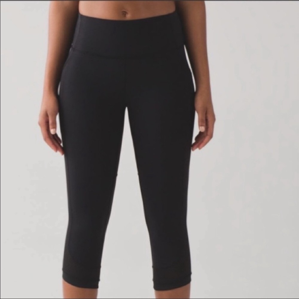 Black Lululemon leggings like new